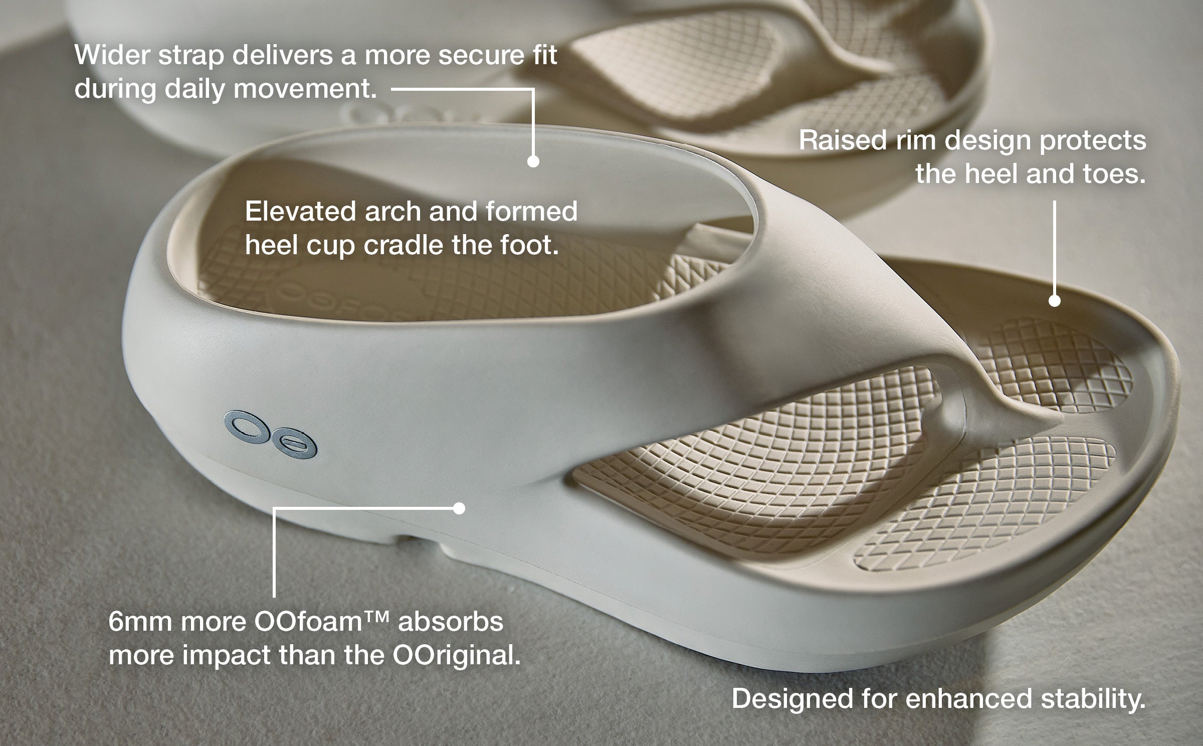 Men's OOriginal PLUS Sandal - Mint - Image 3