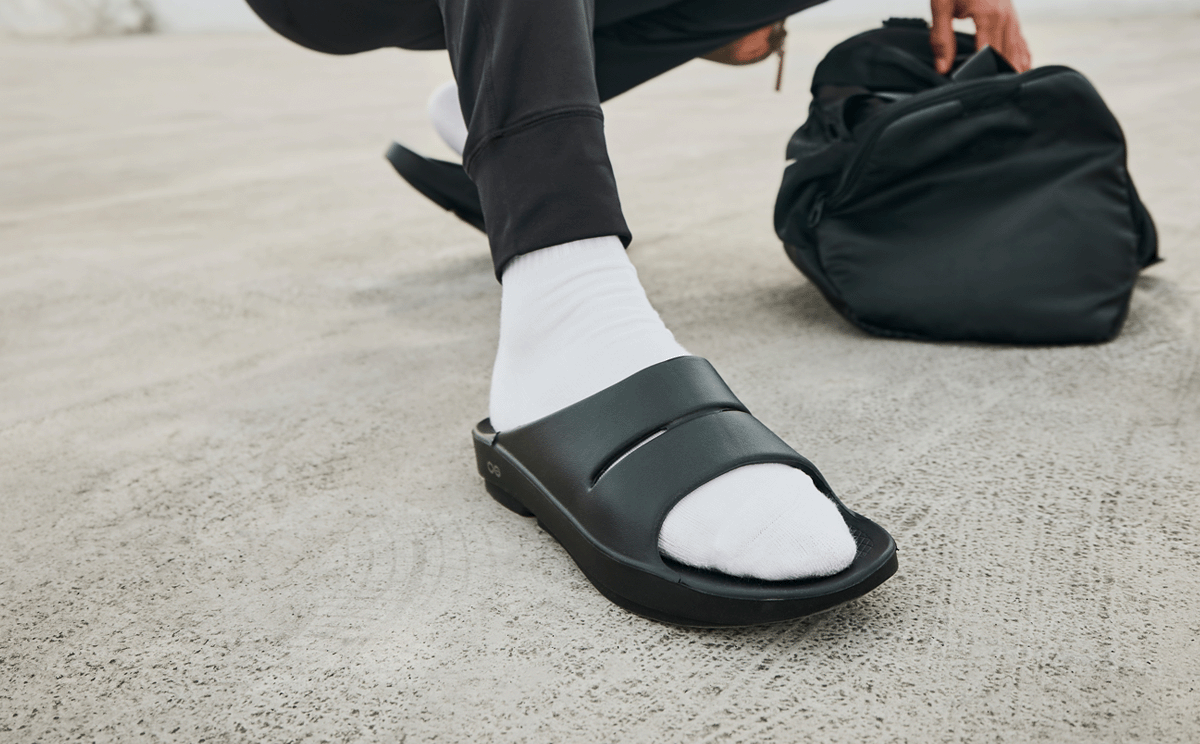 Men's OOahh Slide Sandal - Black - Image 8