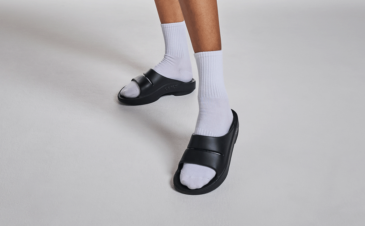 Women's OOahh Slide Sandal - Black - Image 9